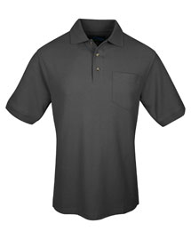 Tri-Mountain 169 Mens Pique Pocketed Polo Golf Shi Tri-Mountain 169 Mens Pique Pocketed Polo Golf Shi