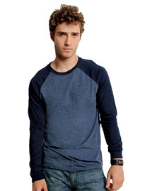 Canvas 3000C Men's 4.2 oz. Hawthorne Baseball T-Sh Canvas 3000C Men's 4.2 oz. Hawthorne Baseball T-Sh