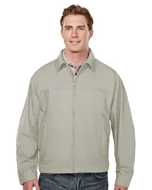 Tri-Mountain 4000 Mens Peached Jacket with Poplin Tri-Mountain 4000 Mens Peached Jacket with Poplin