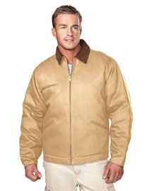 Tri-Mountain 4800 Mens Canvas Work Jacket with Qui Tri-Mountain 4800 Mens Canvas Work Jacket with Qui