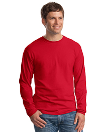 Hanes 5186 Mens Beefy 100% Cotton Long Sleeve T Sh Hanes 5186 Mens Beefy 100% Cotton Long Sleeve T Sh