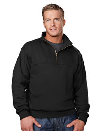 Tri-Mountain 644 Mens Cotton/Poly 1/4 Zip Firefigh Tri-Mountain 644 Mens Cotton/Poly 1/4 Zip Firefigh