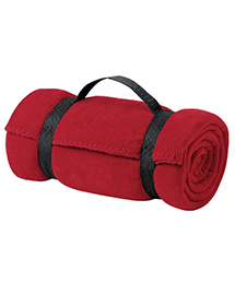 Port & Company BP10 Fleece Value Blanket with Stra Port & Company BP10 Fleece Value Blanket with Stra