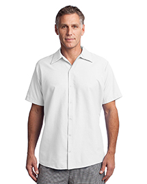 CornerStone CS26 Mens Short Sleeve Pocketless Snap CornerStone CS26 Mens Short Sleeve Pocketless Snap