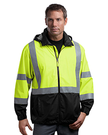 CornerStone CSJ25 Mens ANSI Class 3 Safety Windbre CornerStone CSJ25 Mens ANSI Class 3 Safety Windbre