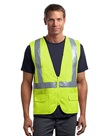 CornerStone CSV405 Mens ANSI Class 2 Mesh Back Saf CornerStone CSV405 Mens ANSI Class 2 Mesh Back Saf