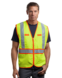 CornerStone CSV407 Mens ANSI Class 2 Dual-Color Sa CornerStone CSV407 Mens ANSI Class 2 Dual-Color Sa