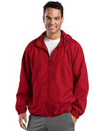 Sport-Tek JST73 Mens Hooded Raglan Jacket at bignt Sport-Tek JST73 Mens Hooded Raglan Jacket at bignt