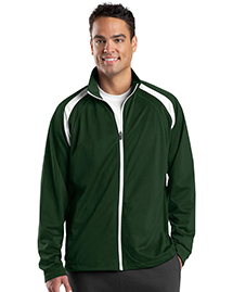 Sport-Tek JST90 Mens Tricot Track Jacket at bignta Sport-Tek JST90 Mens Tricot Track Jacket at bignta