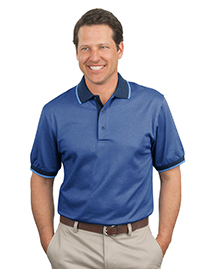 Port Authority K416 Mens Twill Interlock Polo Spor Port Authority K416 Mens Twill Interlock Polo Spor