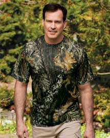 Signature Mens Short Sleeve Mossy Oak Performance T Shirt