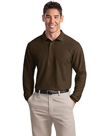 Port Authority K500LS Mens Silk Touch Long Sleeve Port Authority K500LS Mens Silk Touch Long Sleeve