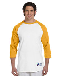 Champion T1397 6.1 oz. Tagless Raglan Baseball T-S Champion T1397 6.1 oz. Tagless Raglan Baseball T-S