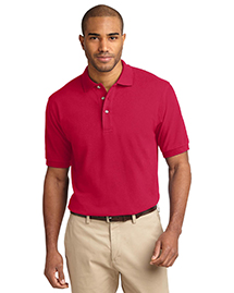 Port Authority TLK420 Mens Pique Knit Polo Sport S Port Authority TLK420 Mens Pique Knit Polo Sport S